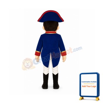 Colonial Boy Lightweight Mascot Costume