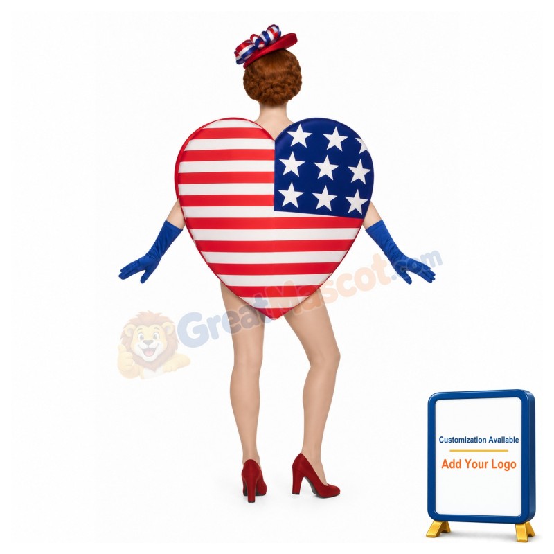 Heart of America Lightweight Mascot Costume