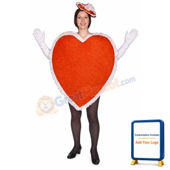 Heart Lightweight Mascot Costume