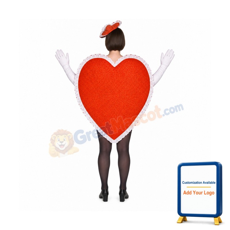 Heart Lightweight Mascot Costume