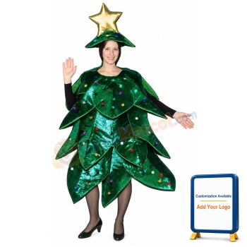 Christmas Tree Lightweight Mascot Costume