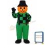 Blinkey Pumpkin Lightweight Mascot Costume