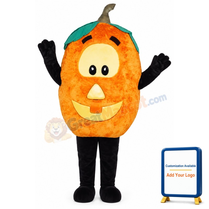 Jack O Lantern Lightweight Mascot Costume