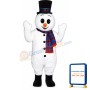 Extra Round Snowman Lightweight Mascot Costume
