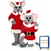 Merry Mouse Lightweight Mascot Costume