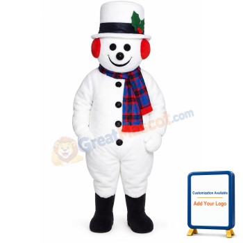 Jolly Snowman Lightweight Mascot Costume