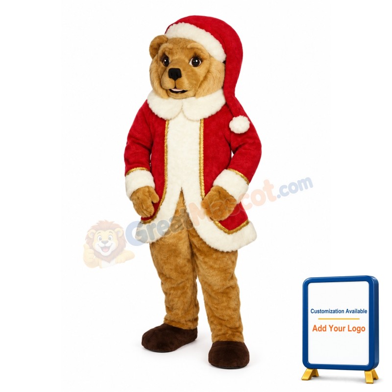 Red St. Bear Claws Lightweight Mascot Costume