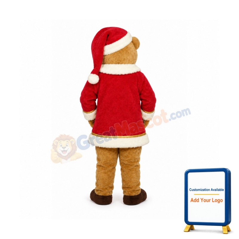 Red St. Bear Claws Lightweight Mascot Costume