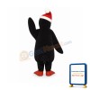 Santa Penguin w-Bowtie & Hat Lightweight Mascot Costume