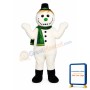Flakey Snowmanw-Hat& Scarf Lightweight Mascot Costume