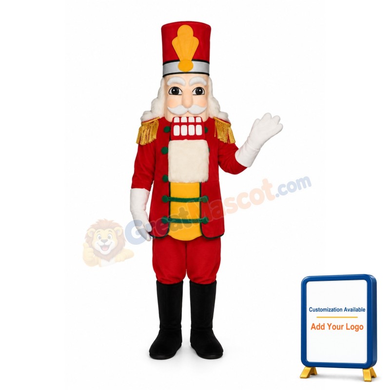 Marching Nutcracker Lightweight Mascot Costume