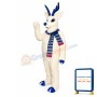 Snow Deer w-Scarf Lightweight Mascot Costume