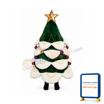 Christmas Tree Lightweight Mascot Costume