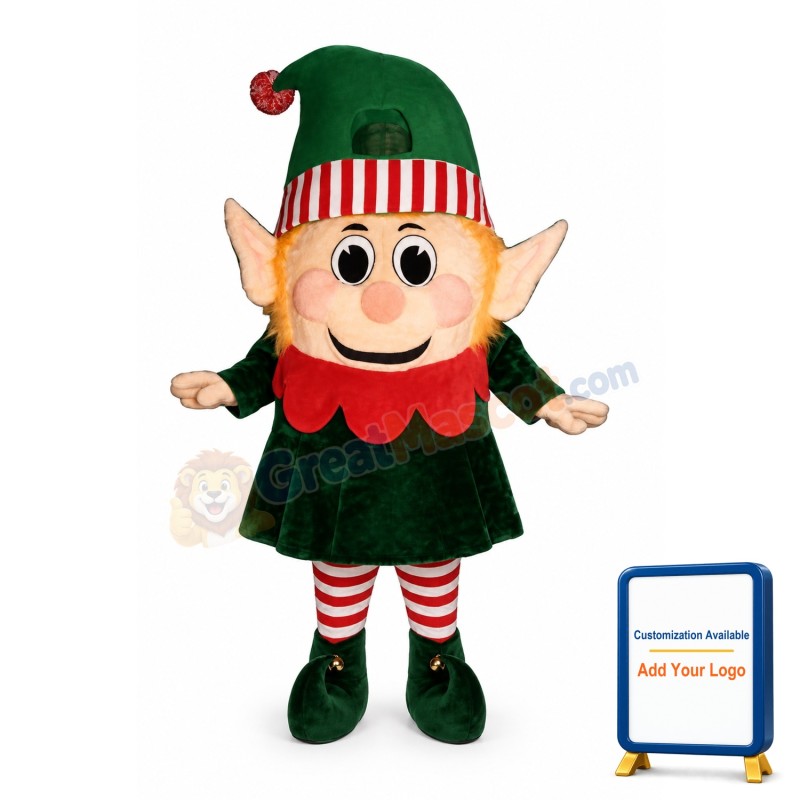 Madcap Girl Elf Lightweight Mascot Costume