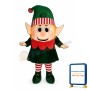 Madcap Girl Elf Lightweight Mascot Costume