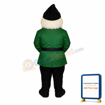Christmas Elf w-Glasses Lightweight Mascot Costume