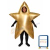 Gold Star Lightweight Mascot Costume