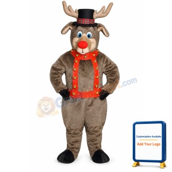 Roscoe Reindeer Lightweight Mascot Costume