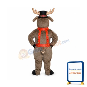Roscoe Reindeer Lightweight Mascot Costume