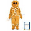 Gingerbread Boy Lightweight Mascot Costume