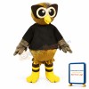 Brown Owl Mascot Costume