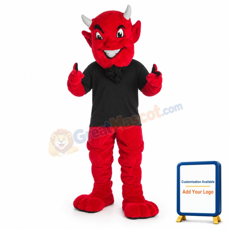 Cute Devil Mascot Costume