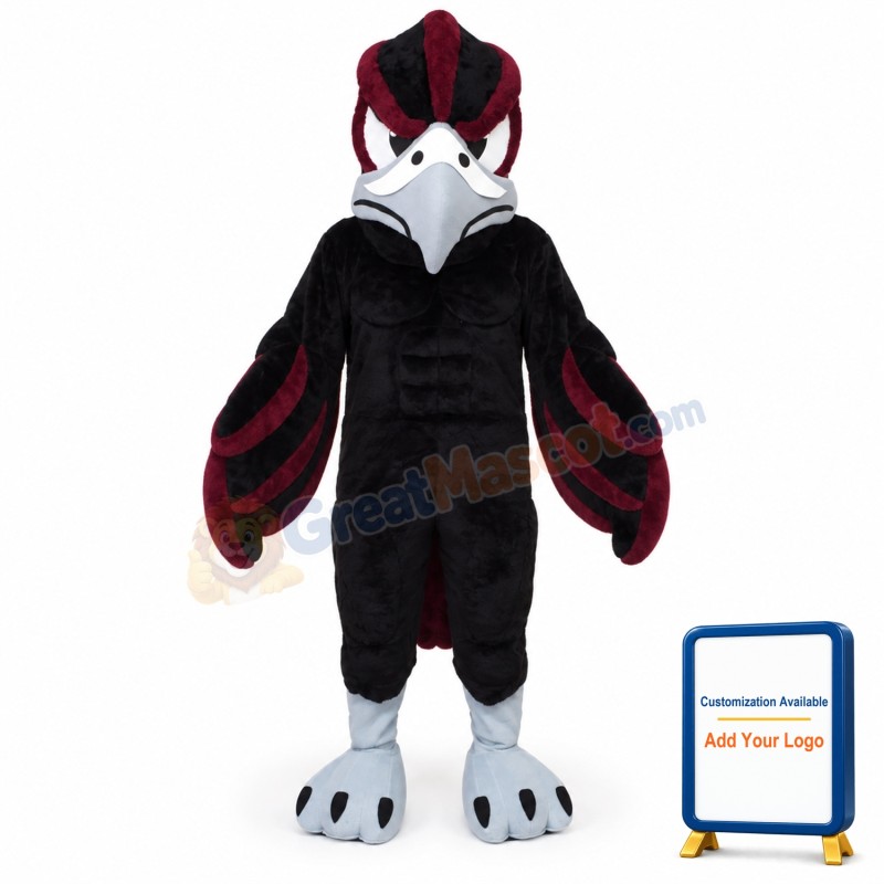 School Falcon Mascot Costume