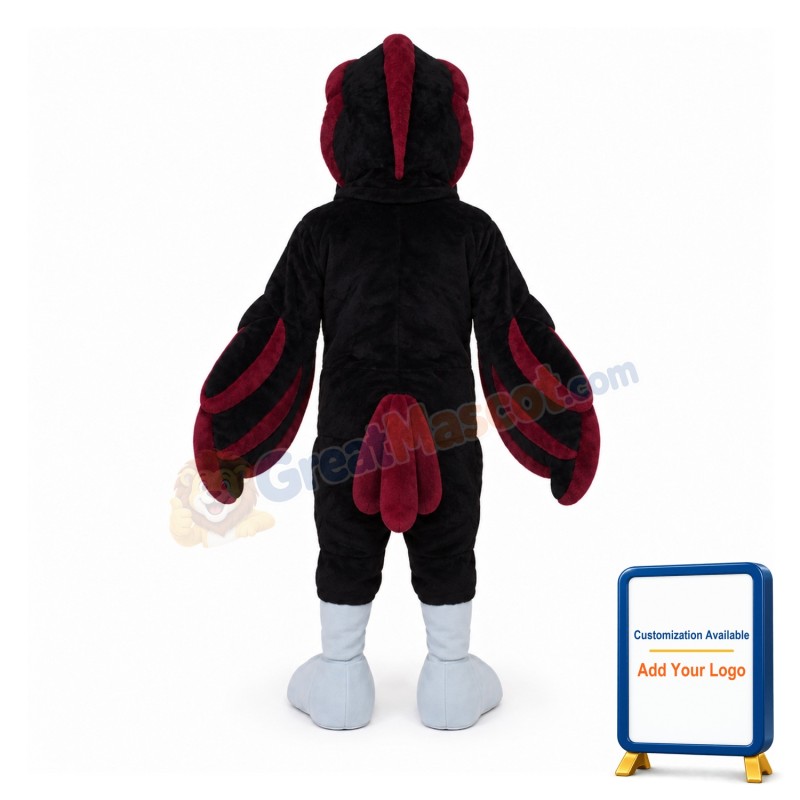 School Falcon Mascot Costume