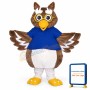 Cute Owl Mascot Costume