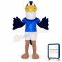 The Blue Heron Mascot Costume