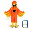 Fire Phoenix Mascot Costume