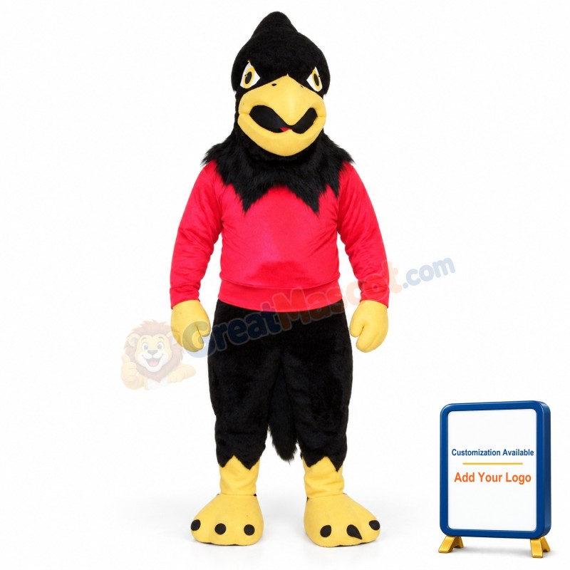 College Sport Falcon Mascot Costume