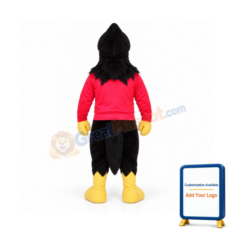 College Sport Falcon Mascot Costume