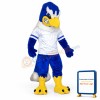 College Fierce Falcon Mascot Costume