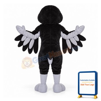 Black Hawk Mascot Costume