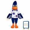 Cute Blue Cardinal Mascot Costume