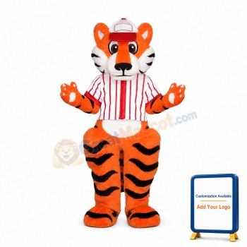 College Sport Tiger Mascot Costume