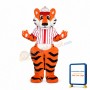 College Sport Tiger Mascot Costume