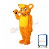 Happy Lion Mascot Costume