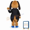 Gentleman Dog Mascot Costume