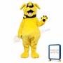 Cute Yellow Dog Mascot Costume