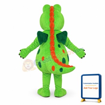 Fluffy Dinosaur Mascot Costume