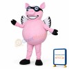 Flying Pig Mascot Costume