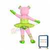 Dancing Pig Mascot Costume