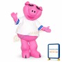 Pink Pig Mascot Costume
