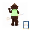 Chocolate Beaver Mascot Costume