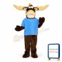 College Moose Mascot Costume