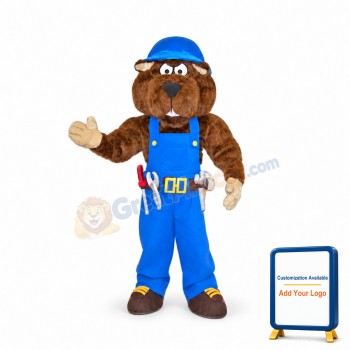 Industrial Gopher Mascot Costume