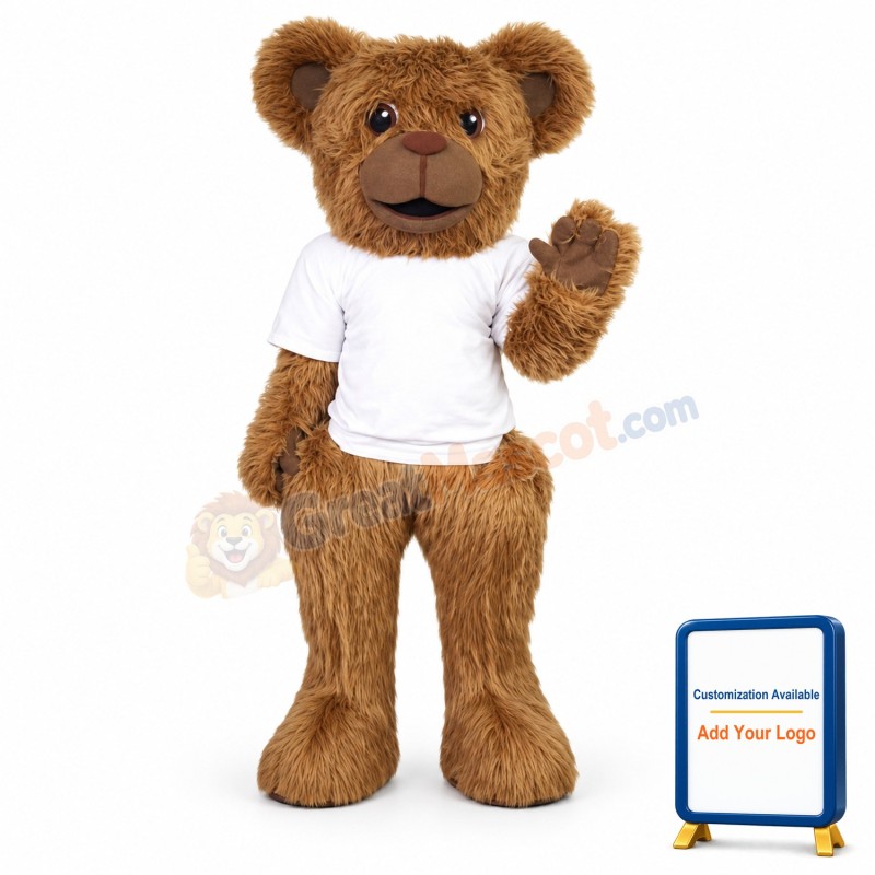 New Cute Bear Mascot Costume