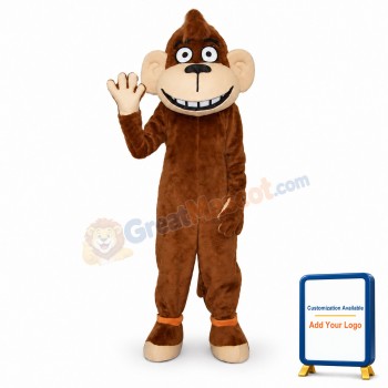 Happy Monkey Mascot Costume